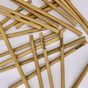 Trinkhalme aus Bambus